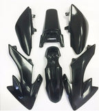Fender Kit for Honda CRF XR XR50 CRF50 125CC Pit (Black Plastic)