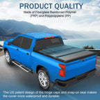 Hard Tri-Fold Tonneau Cover for Chevy Silverado GMC Sierra (2020–2022)