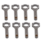 H-Beam Connecting Rod Kit 8pc 6.250" 4340 for Chevy Small Block V8 350 (1967–2002)