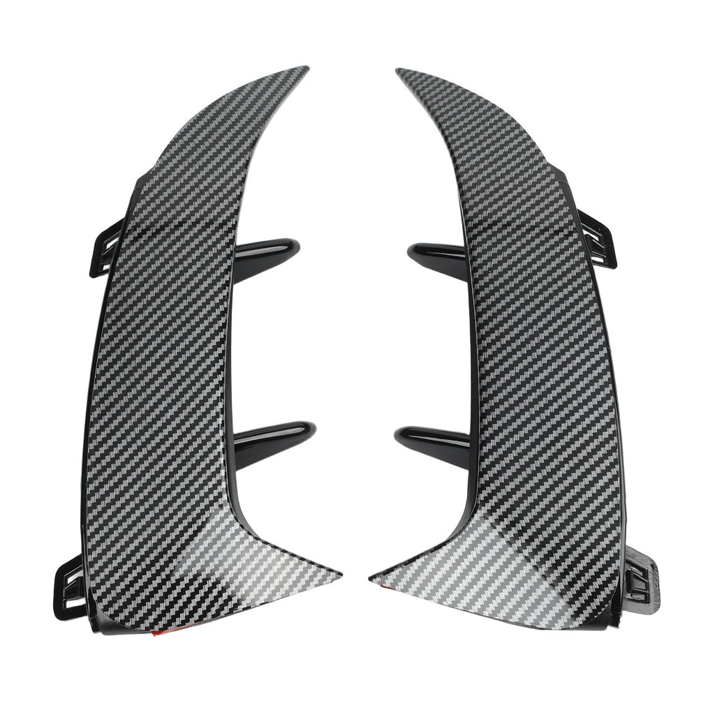 Gloss Black Rear Bumper Spoiler Trim for Mercedes A Class W177 (2019–2023)