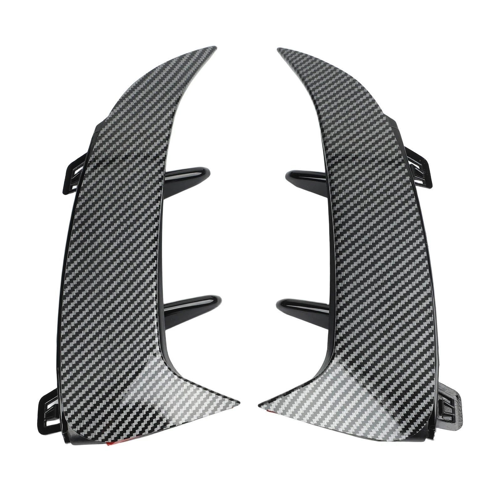 Gloss Black Rear Bumper Spoiler Trim for Mercedes A Class W177 (2019–2023)