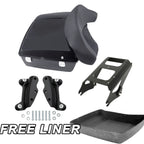 Trunk Backrest Pad Mount Rack Docking Kit for Harley Electra Glide (2009–2013)