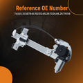 Electric Window Regulator Rear Left for Buick LeSabre (2000–2005)