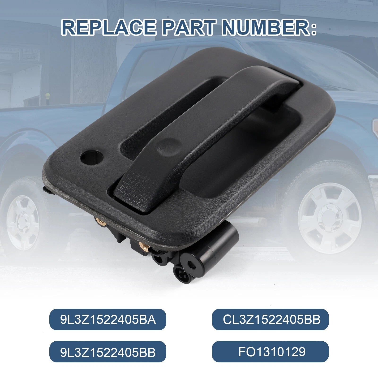 Driver Side Exterior Door Handle for Ford F-150 (2004–2014)