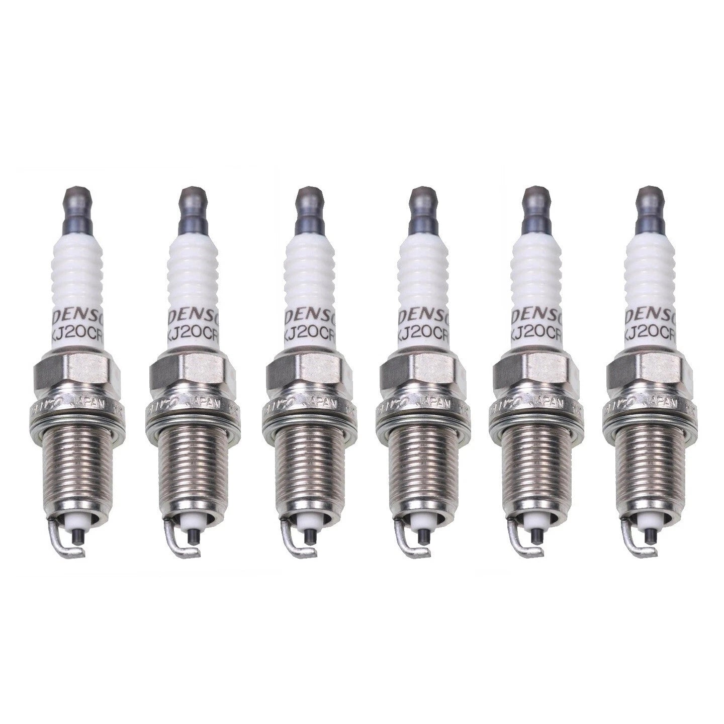 Set of 6 U-Groove Spark Plugs for Ford Mazda 2.5L 3.0L V6