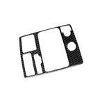 Interior Engine Start Stop Panel Cover Trim for Audi A6 A7 (2012–2018) Carbon Black