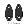 Mirror Block Off Plates Black for Kawasaki Ninja 250 300 400 650 (2013–2022)