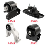 Set of 4 Engine Motor & Transmission Mounts for Dodge Journey (2011–2019)