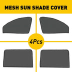 Set of 4 Magnetic Car Side Window Shades for UV Protection