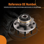 Front Wheel Bearing for Ford F-250 F-350 Super Duty (1999–2004) WE60751
