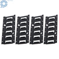 Set of 4 E-Tracks Tie Down Rails for Pickup Trucks RV (1 ft Length)