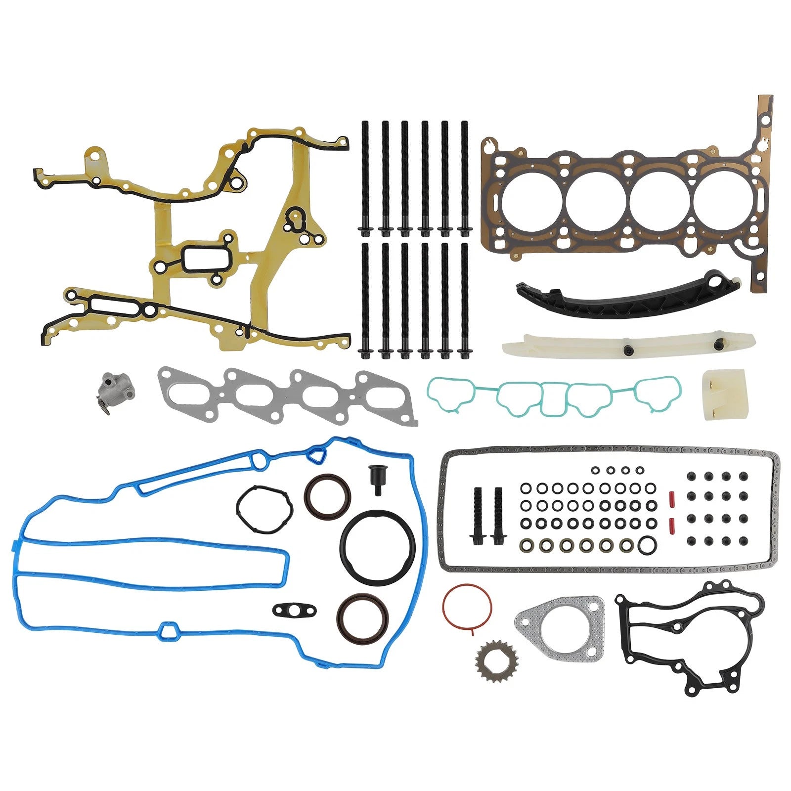 Timing Chain Kit & Head Gasket Bolts Set for Buick Chevrolet 1.4L (2011–2016)