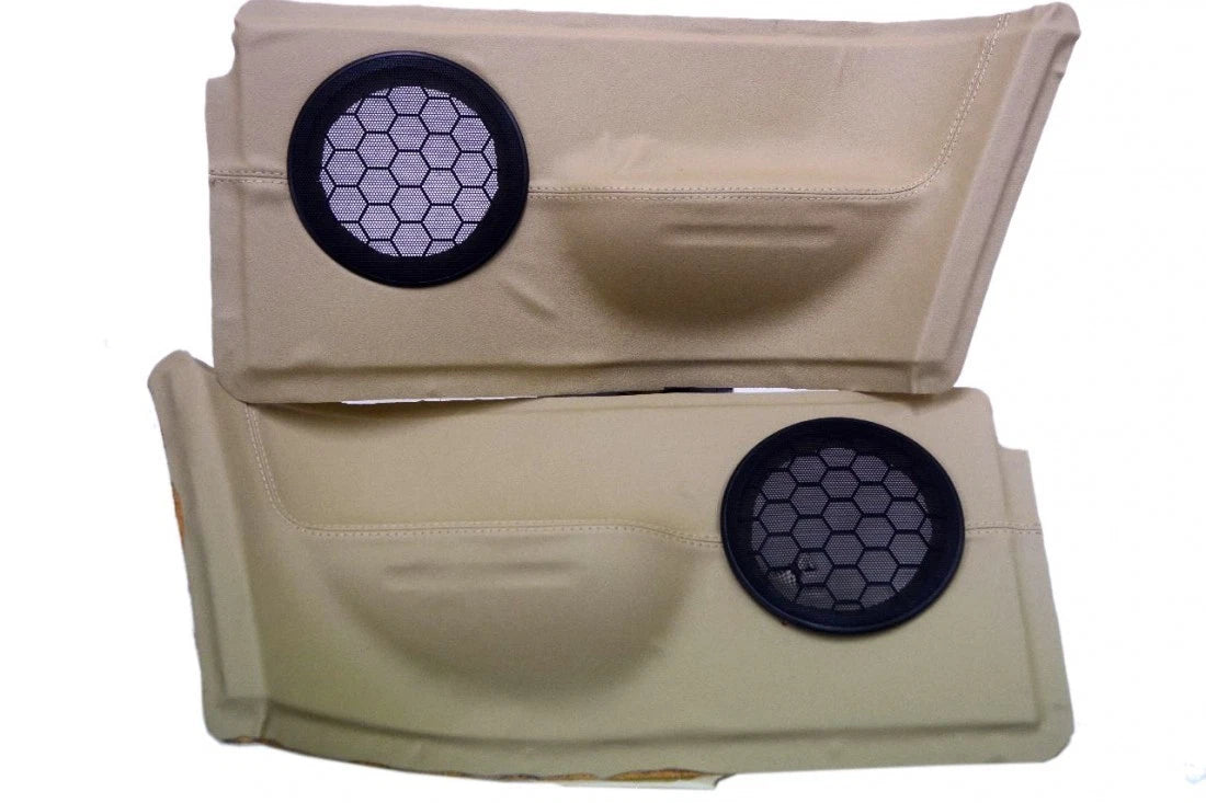 Rear Insert Door Panel for Volkswagen Beetle (1998–2006) Beige Leather Synthetic