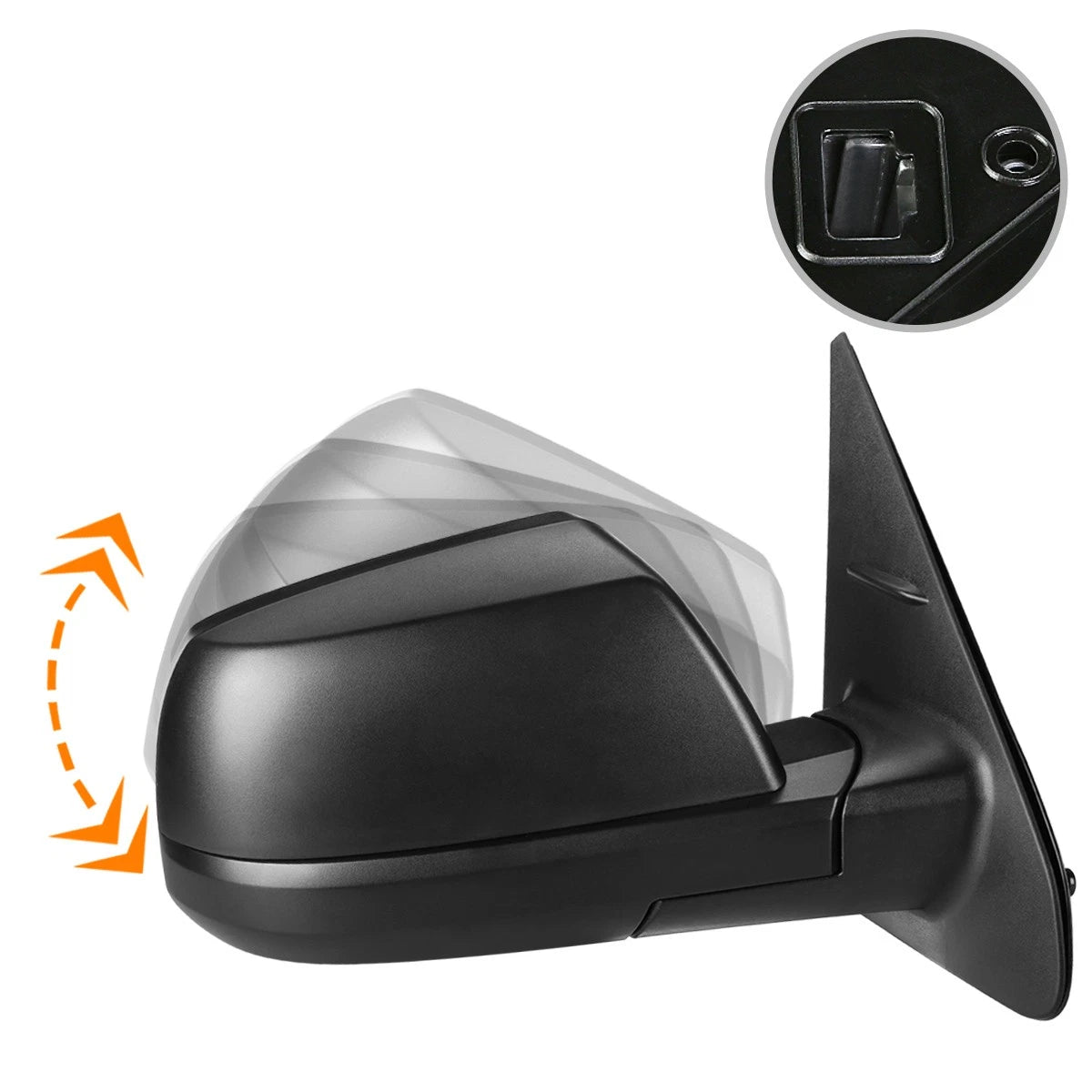 Passenger Side View Door Mirror for Toyota Tundra (2014–2015)