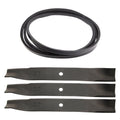 Mower Deck Blade & Belt Set for Toro (Replaces 110-6837-03)