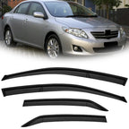 Set of 4 Window Vent Visors for Toyota Corolla (2009â2013)