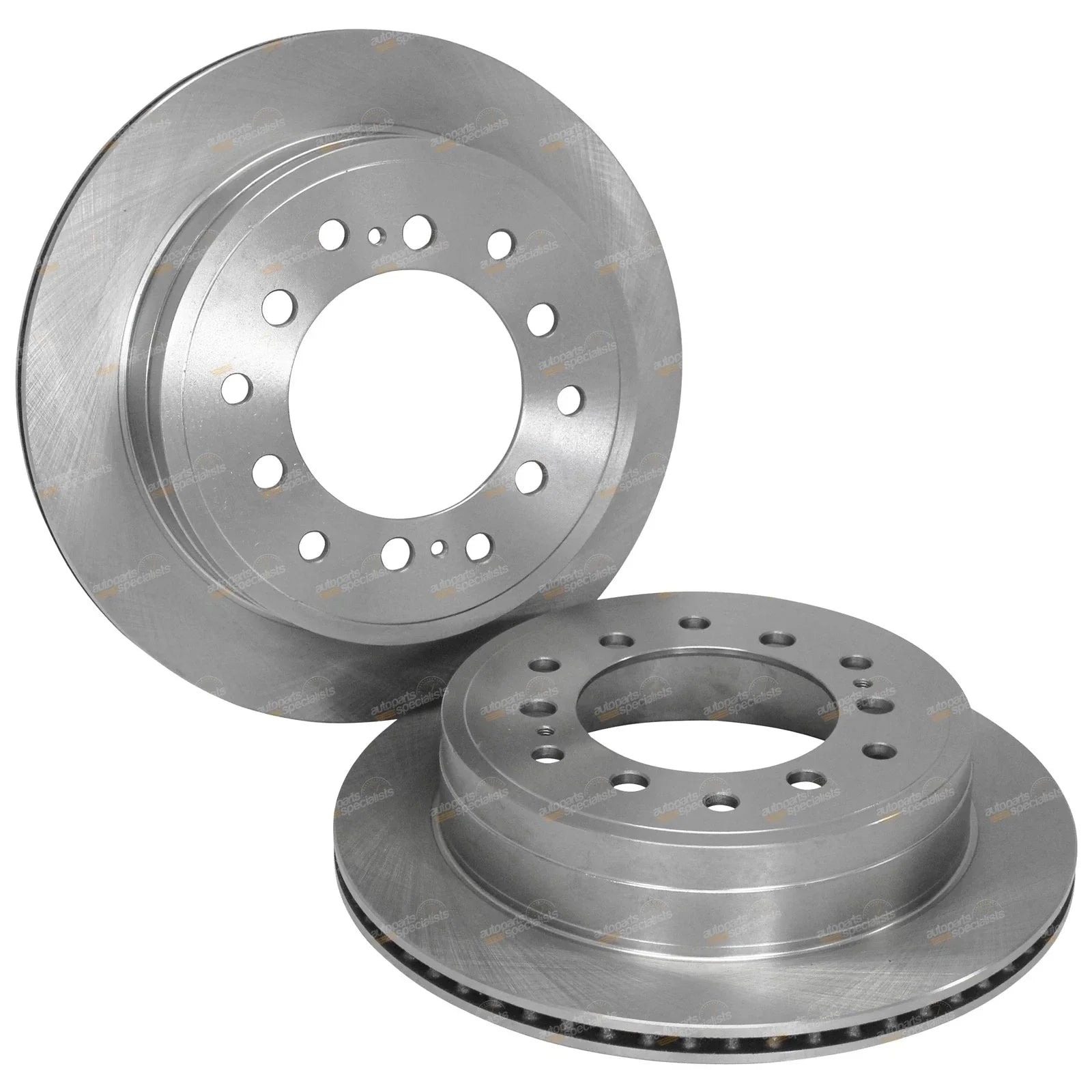 2 x Rear Disc Brake Rotors for Toyota Fortuner GUN156 4cyl 2.8L (2015���2019)