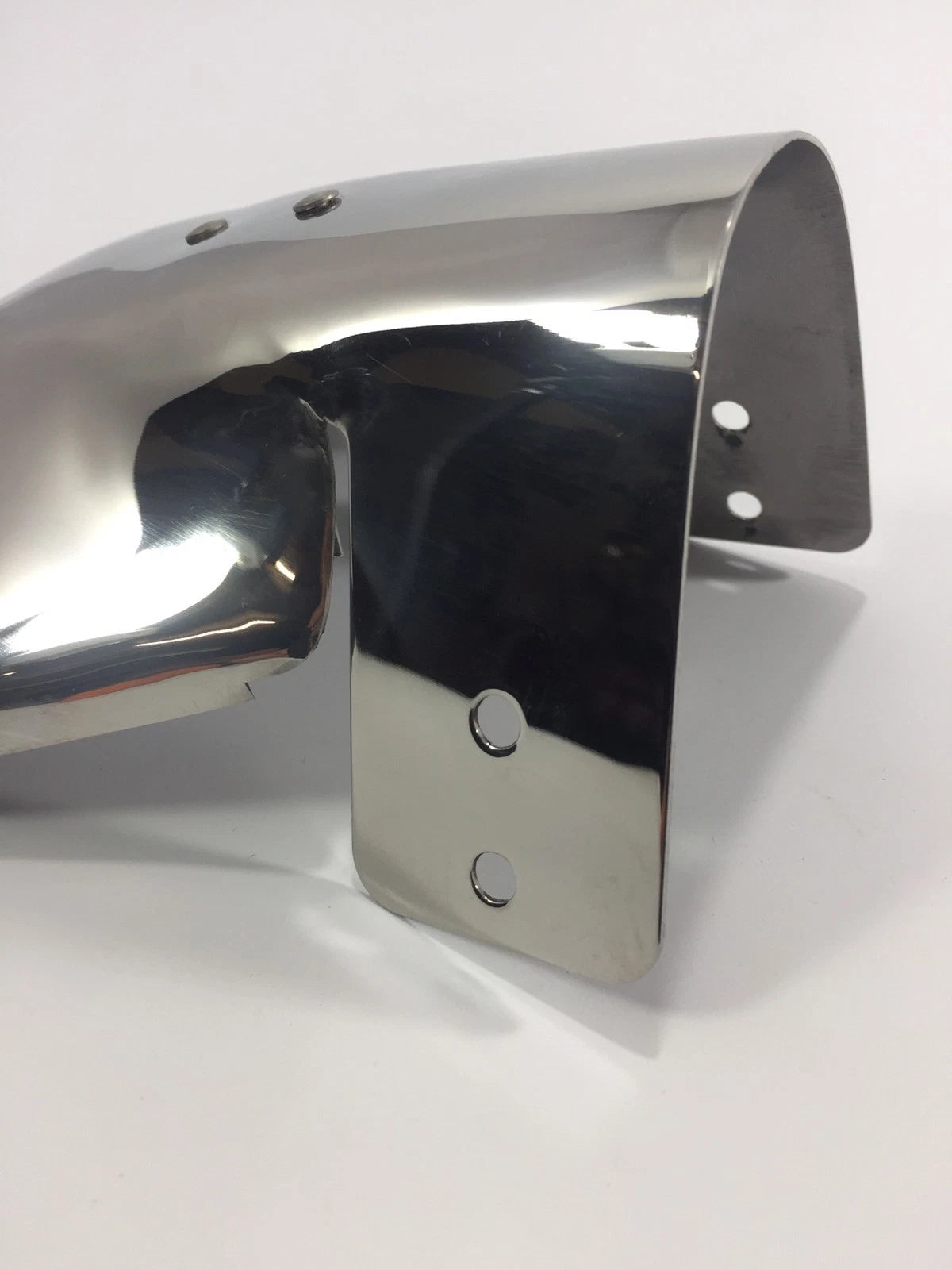 Red Jeweled Exhaust Tips Pair Dual Outlet for Universal Stainless Steel (Universal)