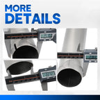 Dual 4" Burnt Tip Muffler Catback Exhaust System for Nissan Maxima (2009–2015)