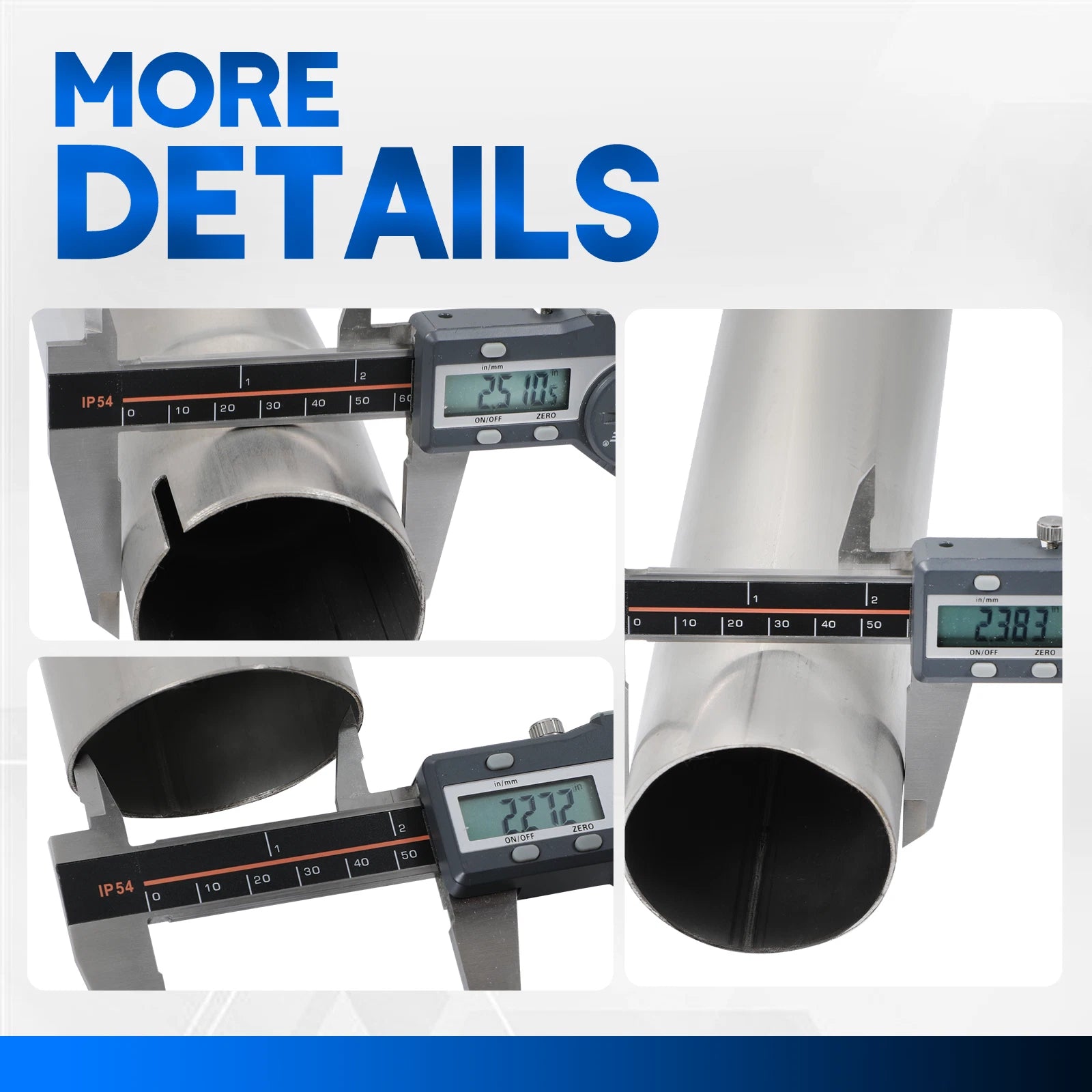 Dual 4" Burnt Tip Muffler Catback Exhaust System for Nissan Maxima (2009–2015)