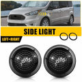 Smoked Side Fender Turn Signal Light Repeater LH+RH for Ford Transit Connect (2010–2013)