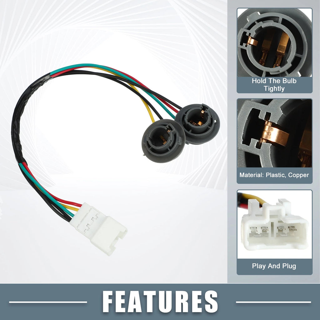Taillight License Plate Lamp Wiring Socket No. 924401M200 for Kia Forte (2010–2013)