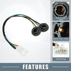Taillight License Plate Lamp Wiring Socket No. 924401M200 for Kia Forte (2010–2013)