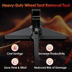30" Wheel Seal Puller for Semi-Truck Trailers