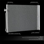 A/C Condenser for BMW X5 Hybrid X6 3.0L (2007–2019) Aluminum Replacement