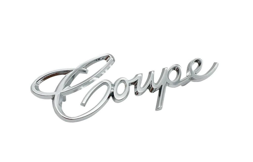 Quarter Panel Emblems Pair Replacement for 1965-1970 Cadillac Coupe DeVille
