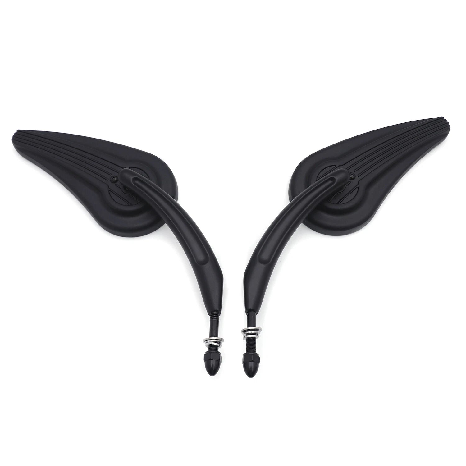 Tailfin Mirrors for Harley Sportster 883 XLH (Custom Aluminum)