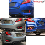 LED Rear Bumper Tail Brake Light for Honda Civic Sedan (2016–2020)