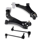 4× Front Lower Control Arms and Sway Bar Links for 2012–2015 Chevrolet Captiva Sport