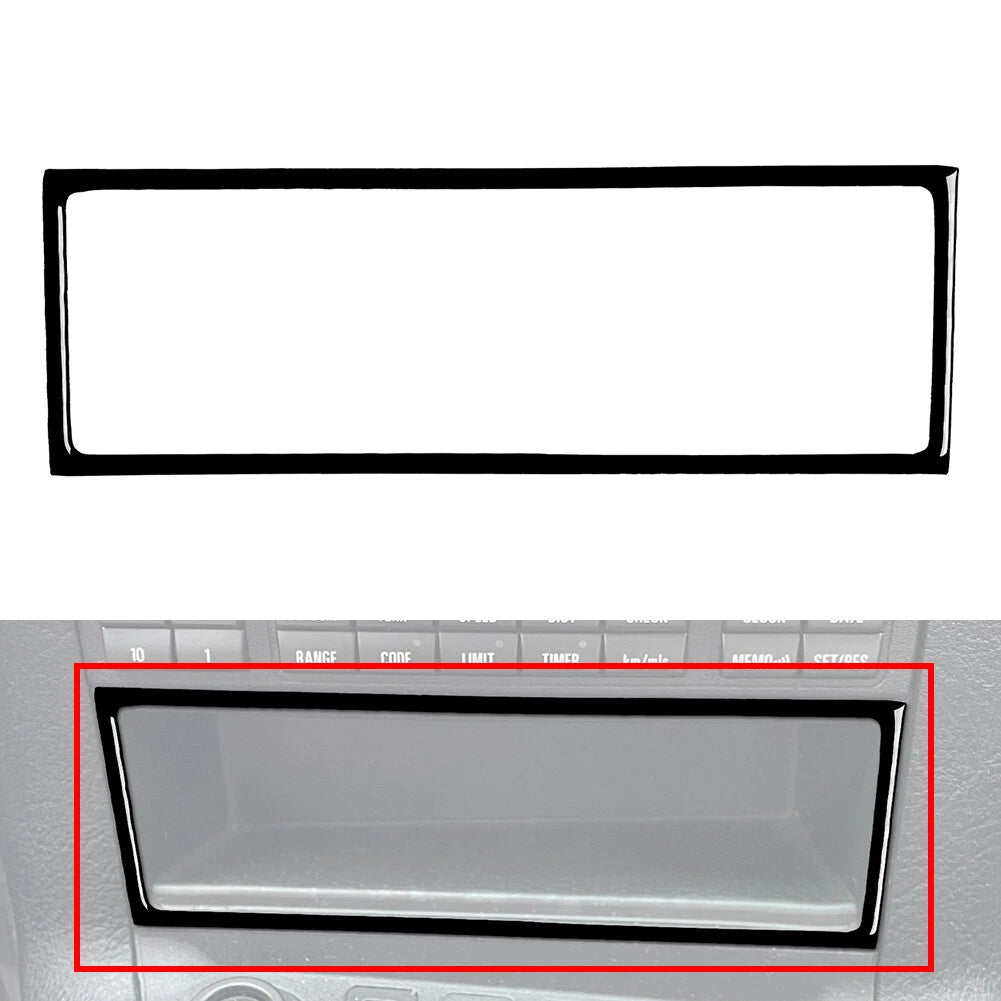 Piano Black Center Console Storage Box Cover Trim for BMW 3 Series (1991–1999)
