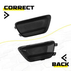 Pair of Front Bumper Fog Light Covers for Chevy Colorado (2015–2020)