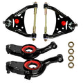 Set of 2 Upper & Lower Control Arms for Chevy Bel Air/Impala (1965–1970)
