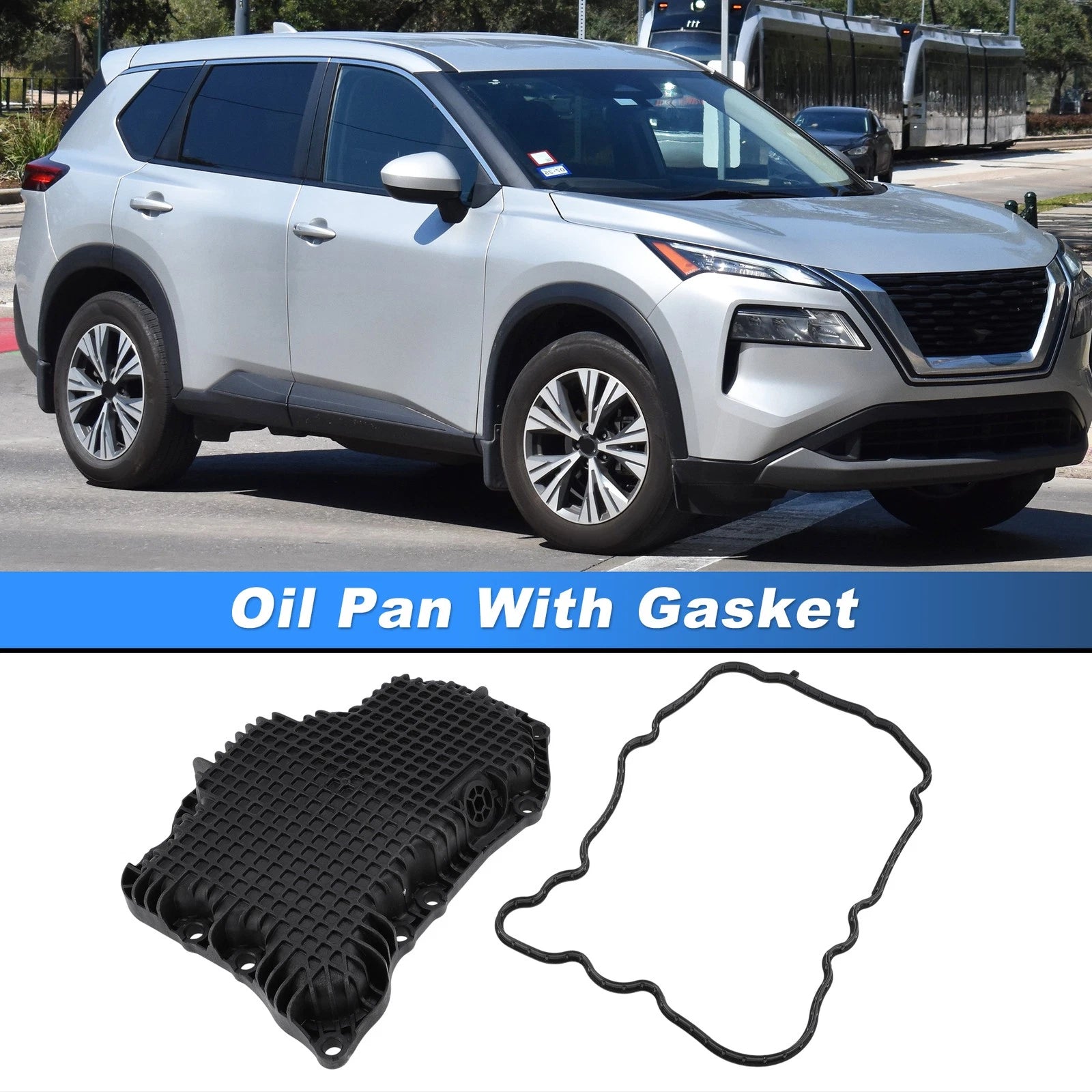Oil Pan with Gasket for Nissan Rogue (2023–2024) 1.5L Engine