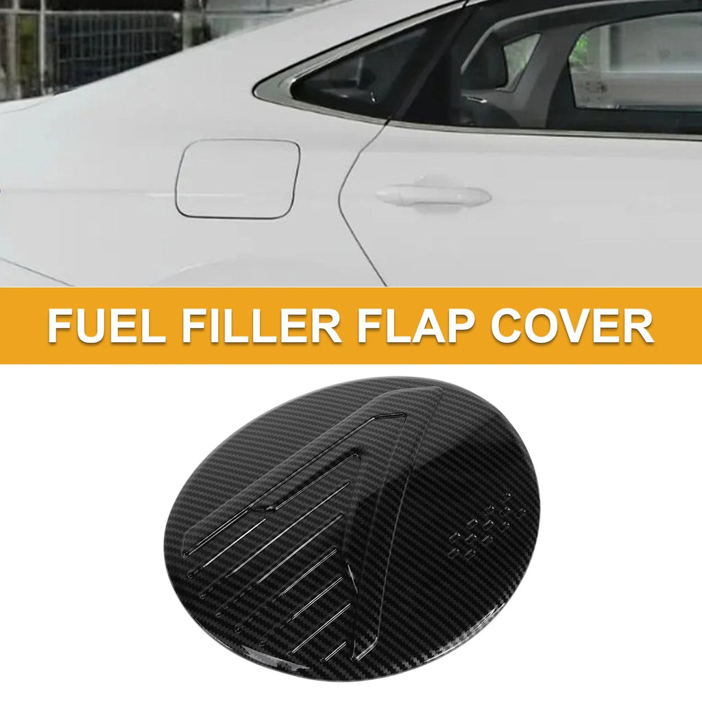 Fuel Tank Door Cap for Subaru Crosstrek (2024–2025) Carbon Fiber Black