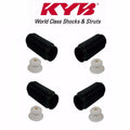 Set of 4 KYB SB103 Suspension Strut Bellow Boot & Cushions for