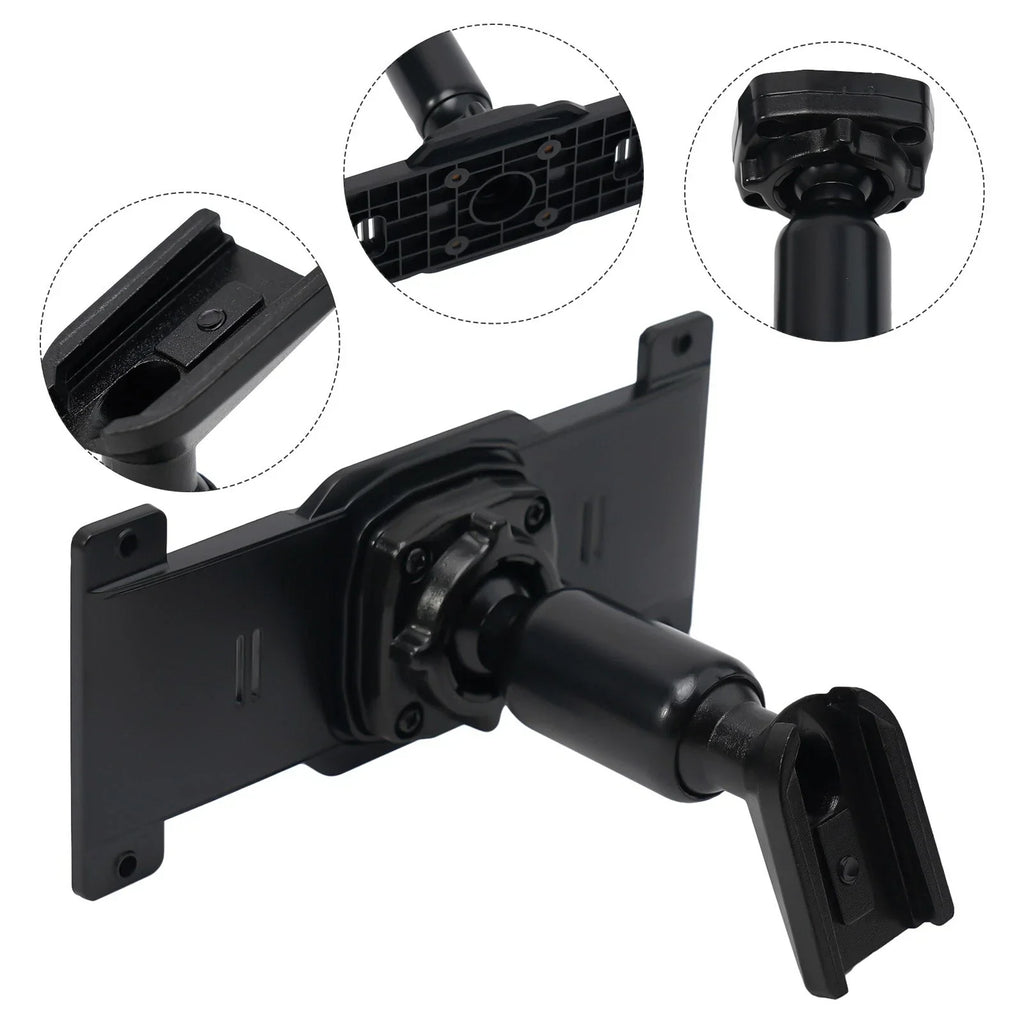 1X Rear View Mirror Metal Plate Panel&Mirror Dash Cam Mount for Car DVR