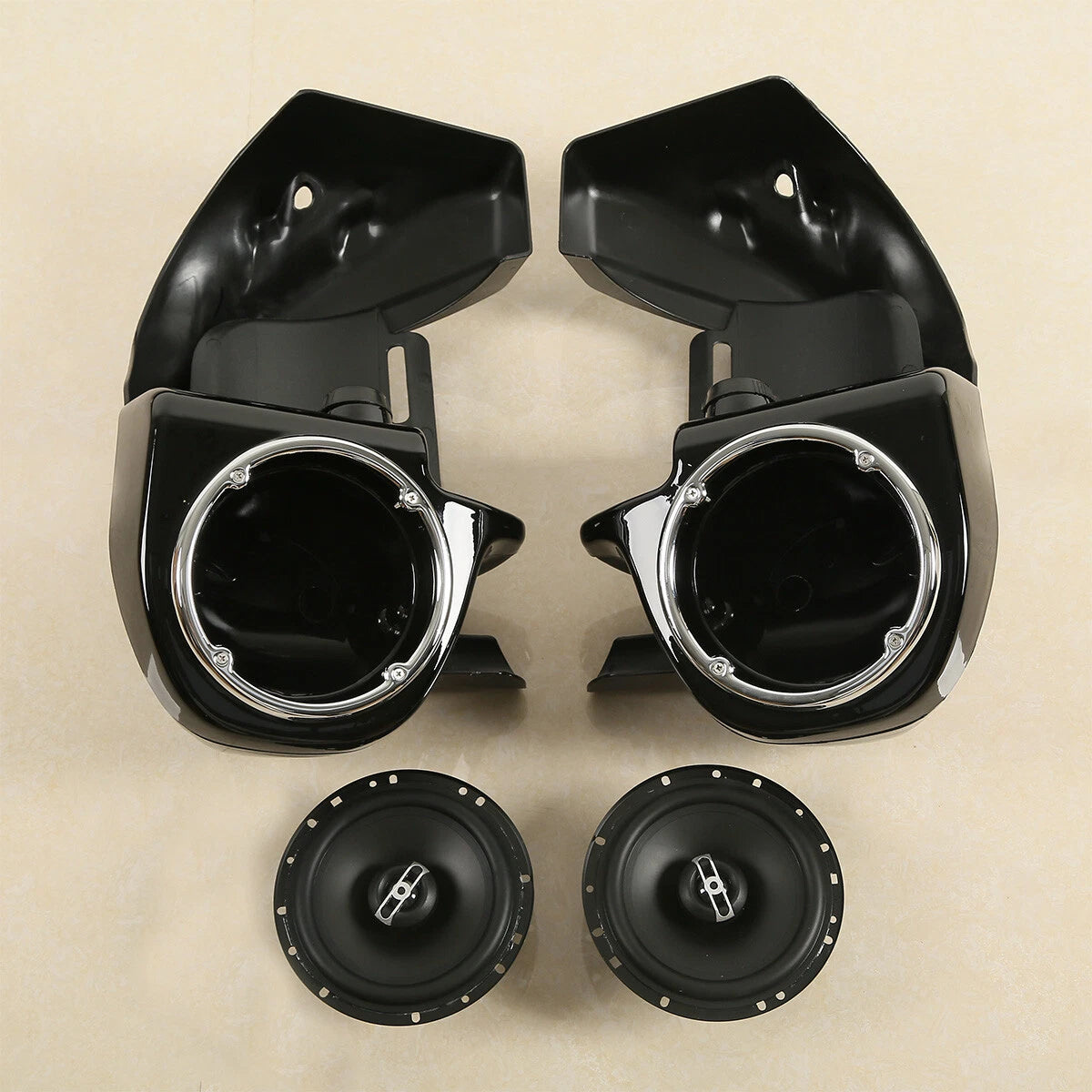 Lower Vented Fairings Speaker Engine Guard for Harley Road Glide (2009–2013)