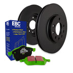 2X Brake Disc and Pad Kit for Scion tC (2011–2016)