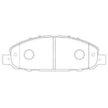 Disc Brake Pad Set for Nissan Caravan E25 (2001 - 2012)