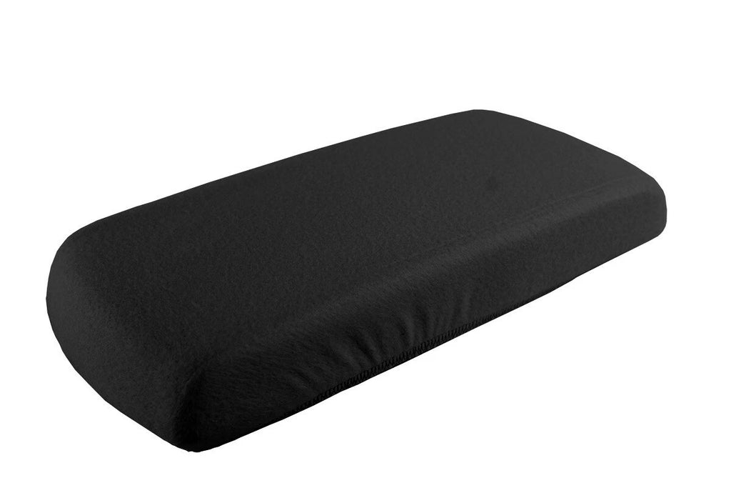 Fleece Console Lid Armrest Cover for Toyota Supra MK3 (1986–1992) Black