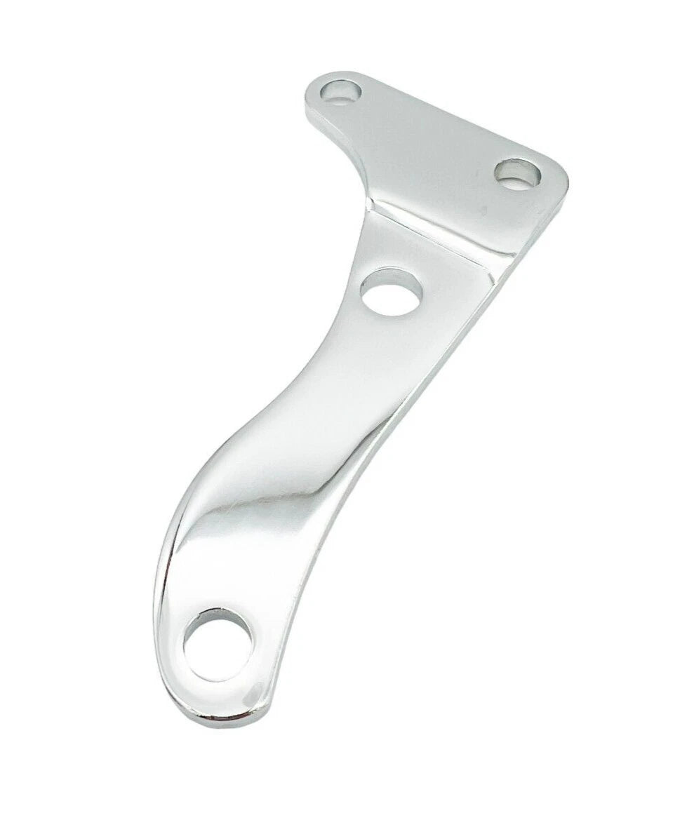 Chrome Alternator Bracket Replacement for 1976-1986 Chevy SBC 265 283 305 350