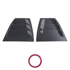 Side Vent Window Scoop Louver for Mazda 3 Axela (2014–2018) Carbon Fiber