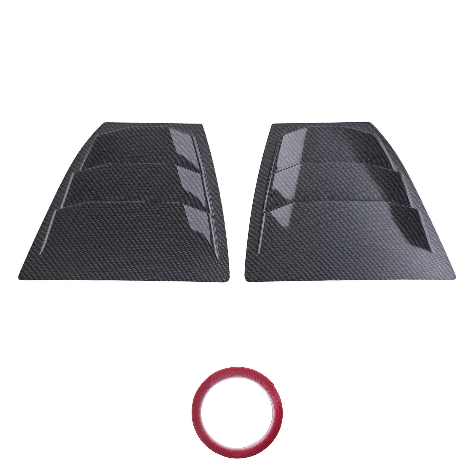 Side Vent Window Scoop Louver for Mazda 3 Axela (2014–2018) Carbon Fiber