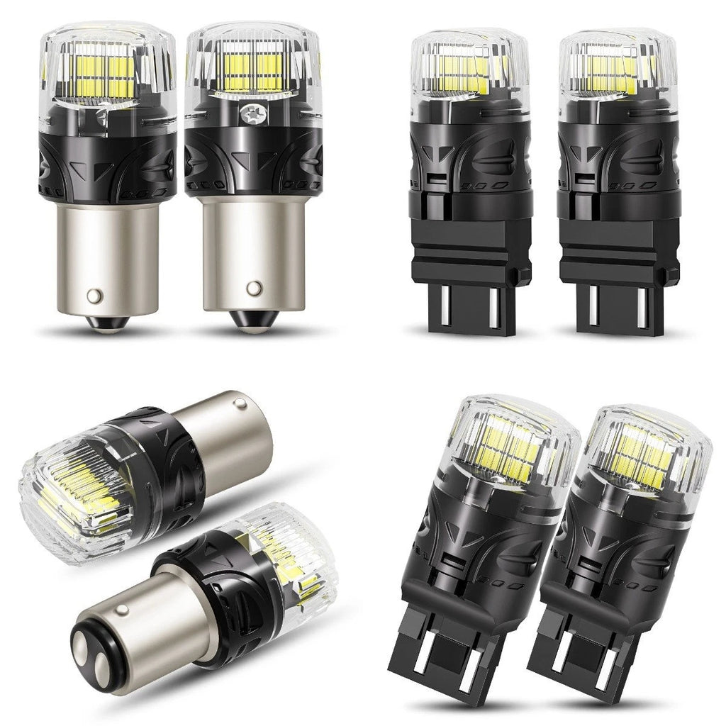 1156 LED Light Bulb 6500K White BA15S P21W for Tail Brake Signal Light
