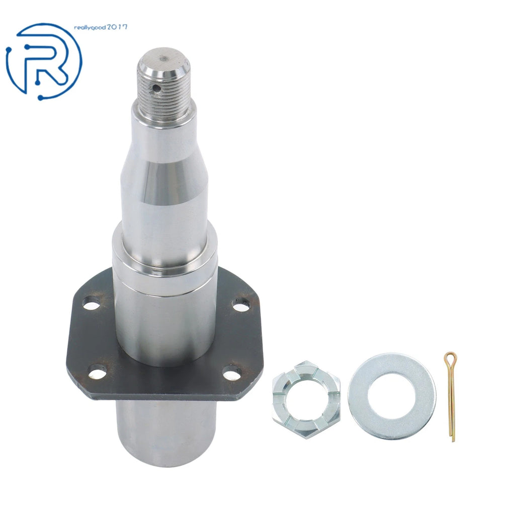 Round Spindle with Brake for Trailer Axle (7000 lbs)