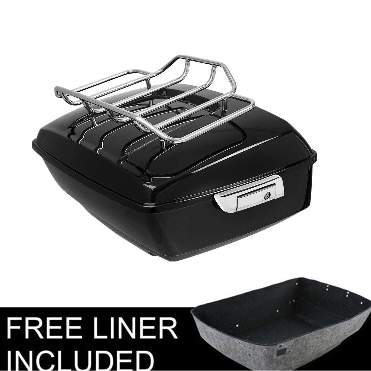 Trunk Top Rack for Harley Electra Glide, Street Glide, Road Glide (2014–2025)